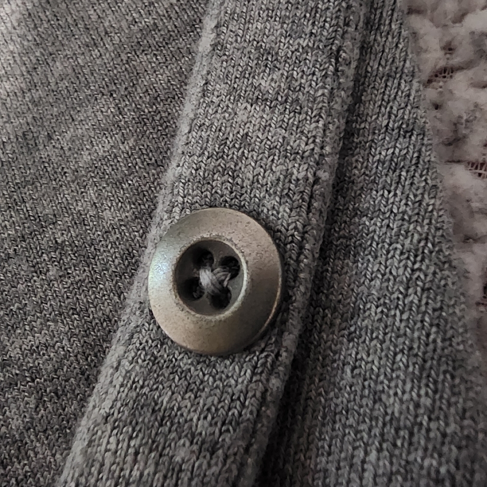 White House Black Market Classy Grey Cowl TurtleNeck Sweater - Picture 9 of 14